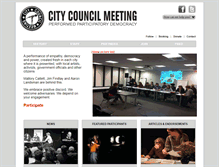 Tablet Screenshot of citycouncilmeeting.org